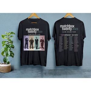 Matchbox Twenty Slow Dream Tour 2 Sided Alternative Fan T-Shirt